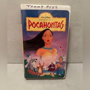 Disney Pocahontas 1996 Masterpiece Collection Edition VHS Pre Owned